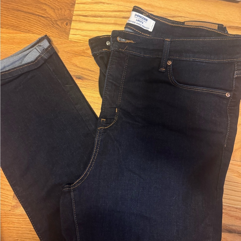 Denizen from Levi's Blue Slim Straight Jeans